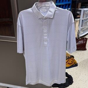 Collars and Co Patterned Polo Shirt